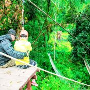 Flying Fox Taman Simalem Resort