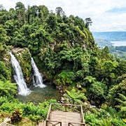 Air Terjun Kembar Taman Simalem