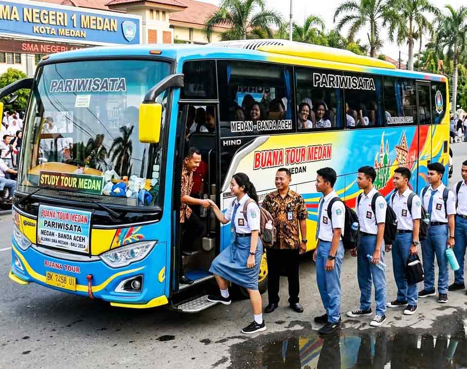 Bus Pariwisata Medan