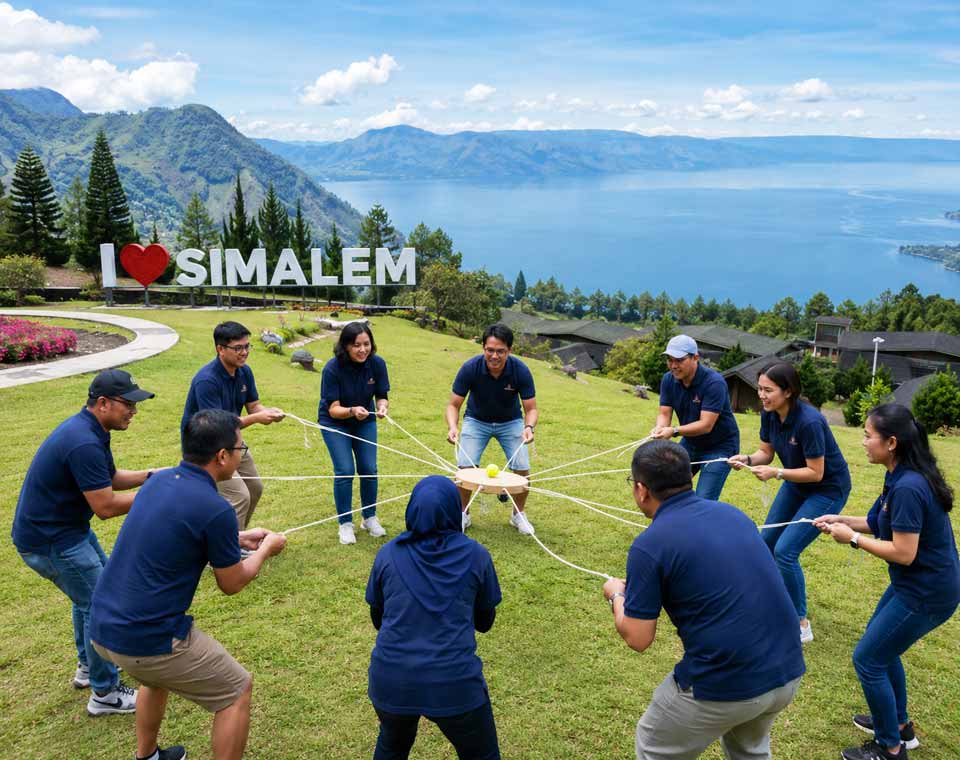 Team Building Taman Simalem Resort