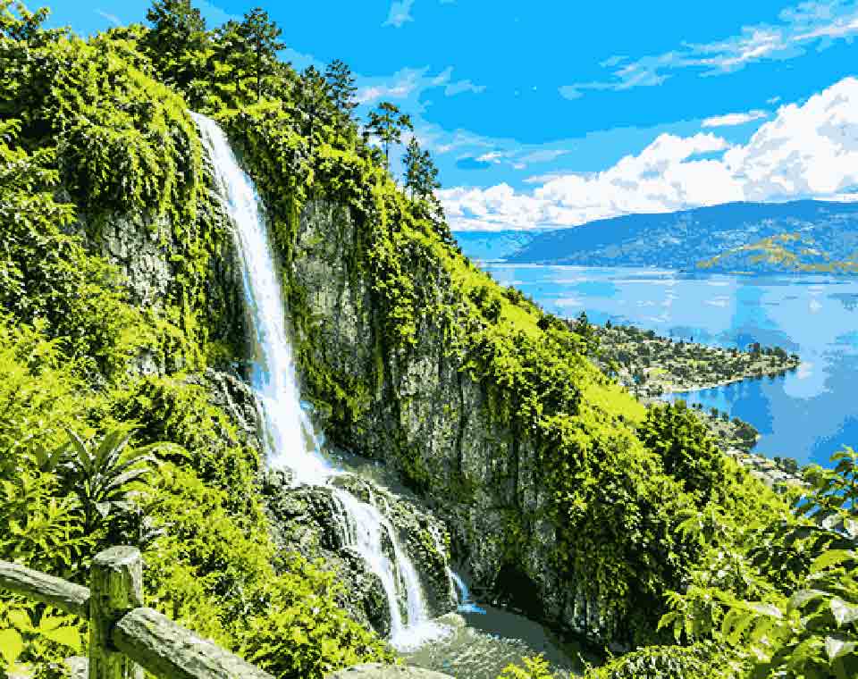 Air Terjun Simangande Samosir