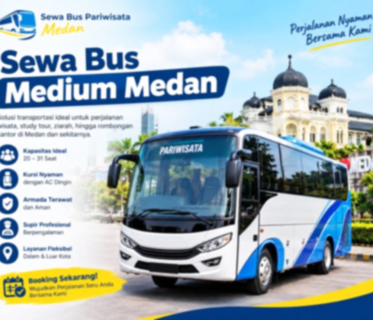 Sewa Bus Medium Medan