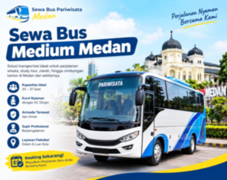 Sewa Bus Medium Medan