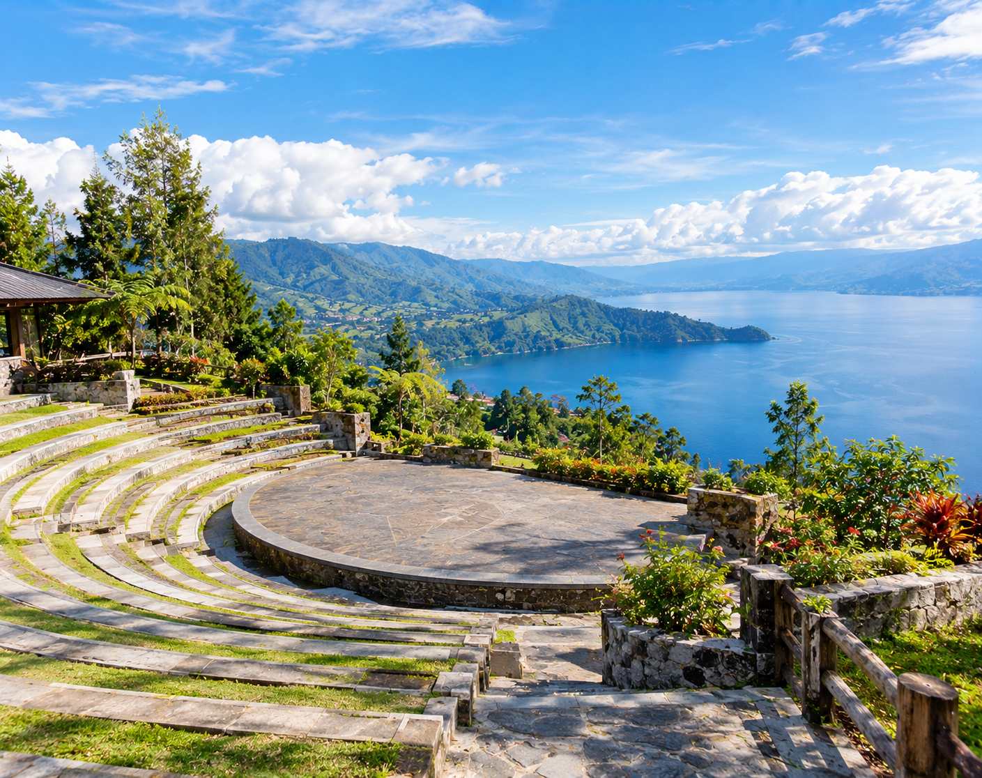 Amphitheatre Taman Simalem Resort