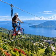 Bike in the Air Taman Simalem Resort