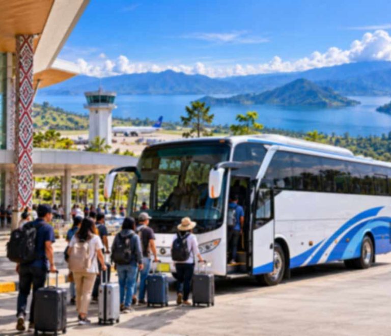 Bus Pariwisata Medan dari Silangit