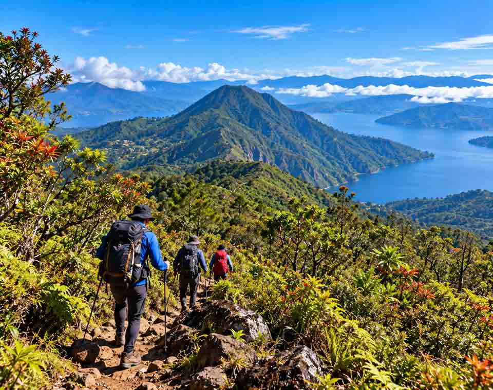 Gunung Sibuatan Sumatera Utara