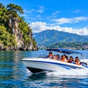 Speed Boat Danau Toba