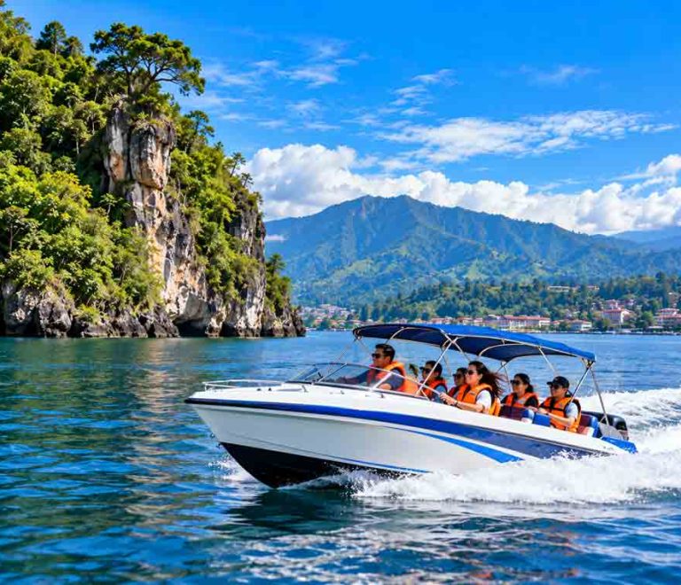 Speed Boat Danau Toba