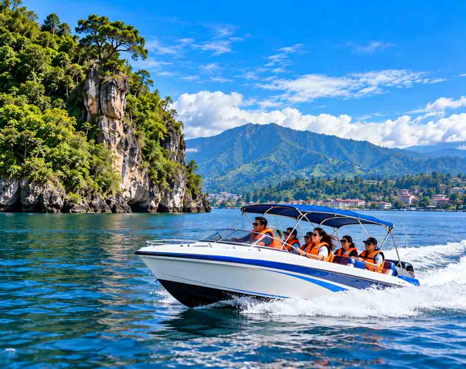 Speed Boat Danau Toba